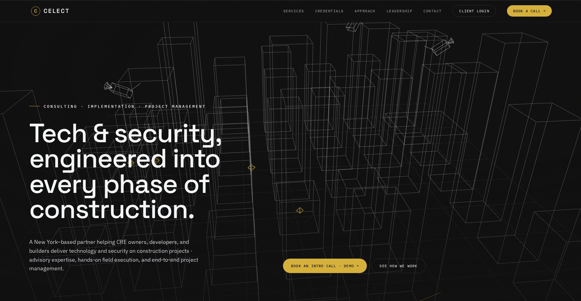 After: the improved CELECT homepage